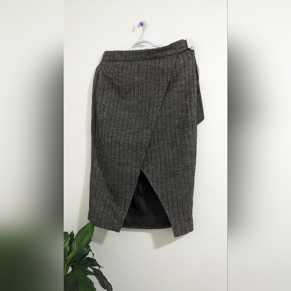 Wrap Midi Skirt - Picture 2 of 6